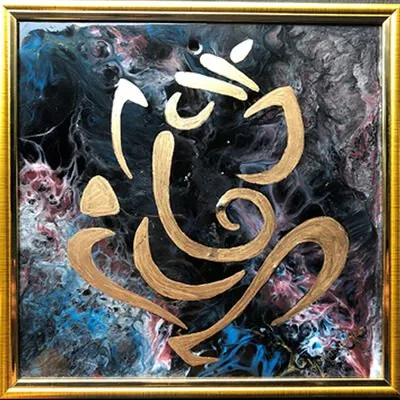 lord ganesha paintings